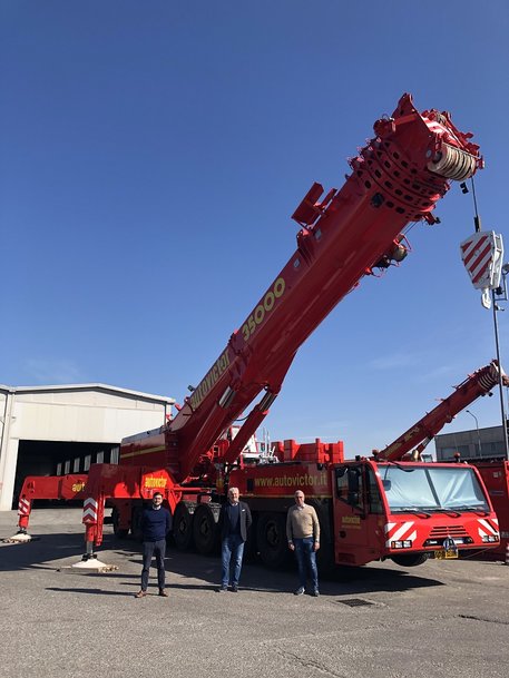 Autovictor puts used Demag AC 500-8 all terrain crane into operation